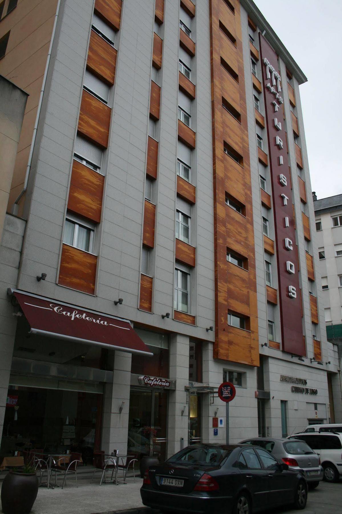 Hotel Apartamentos Ciudad De Lugo Zewnętrze zdjęcie