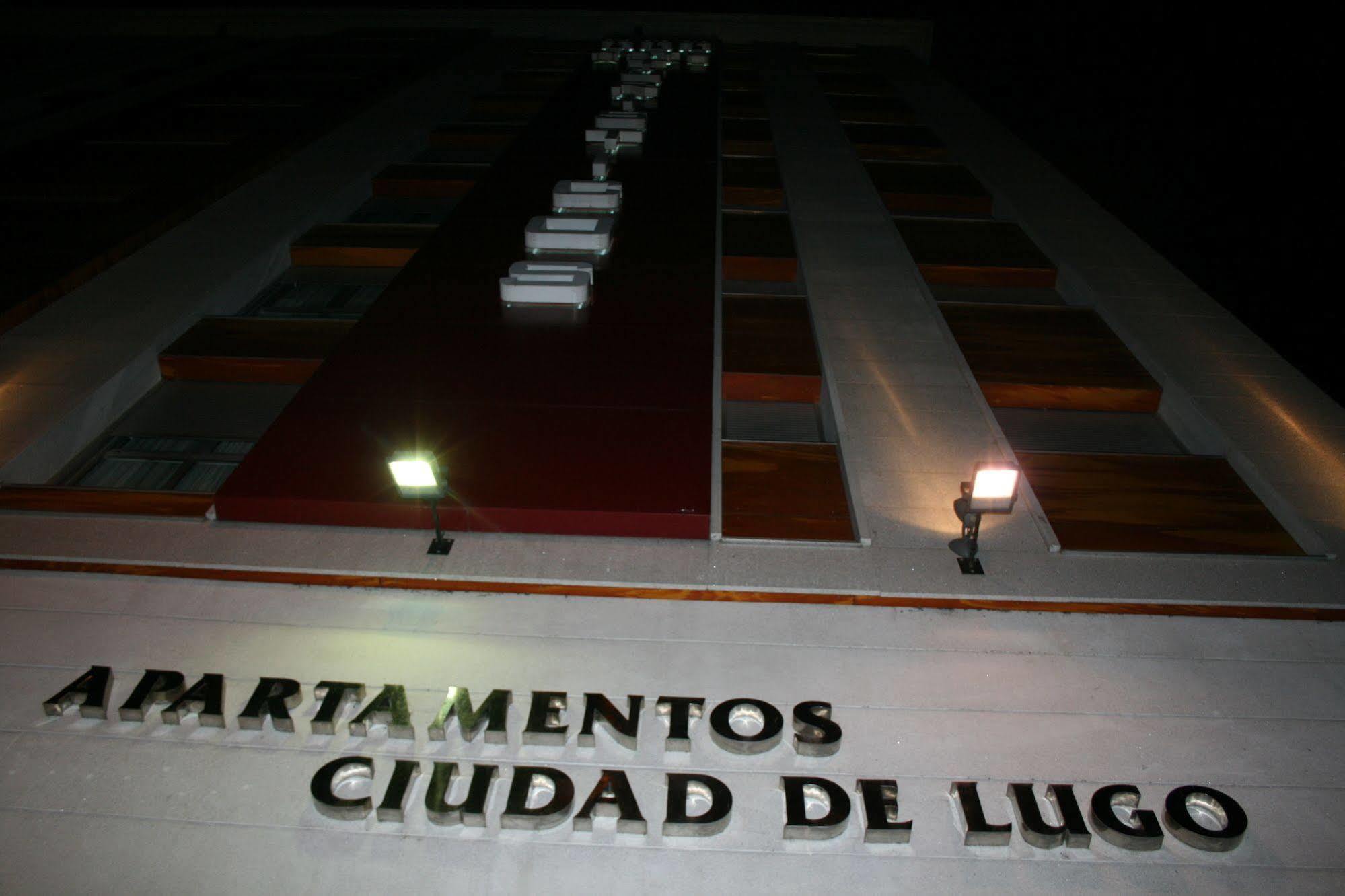 Hotel Apartamentos Ciudad De Lugo Zewnętrze zdjęcie